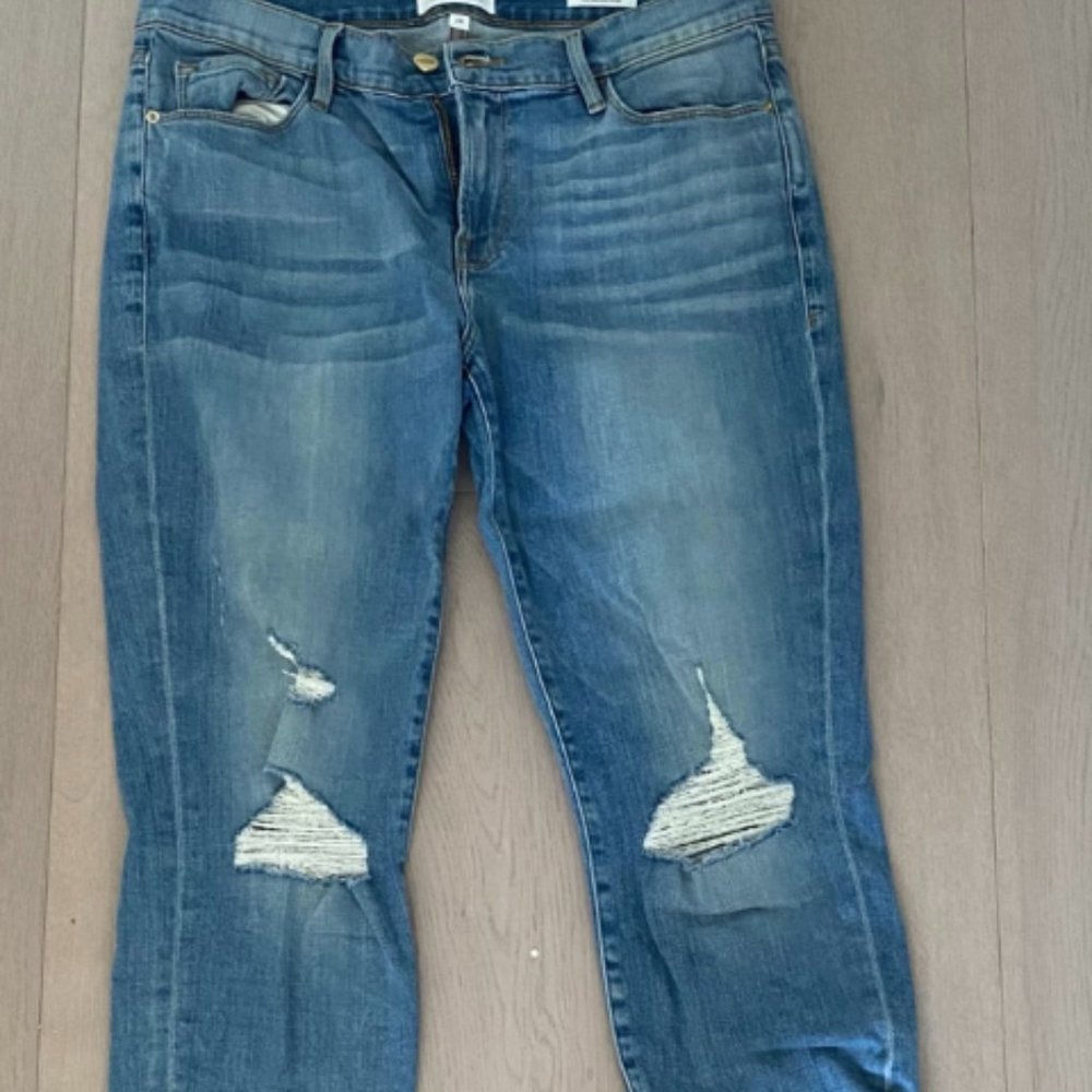 4 pair of designer pants size 12 (frame and other)